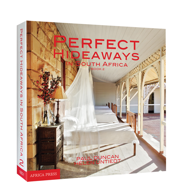 book 2 cover perfect hideaways in south africa