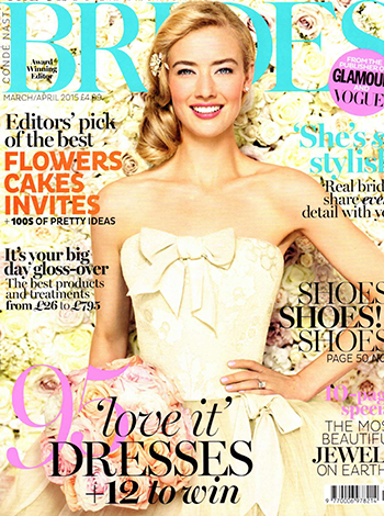 Conde Nast Brides March April 2015 India House Cover