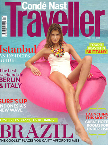 Conde Nast Traveller March 2013 Villa Antoni Cover