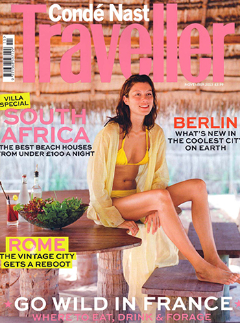 Conde Nast Traveller November 2013 Perfect Hideaways Cover