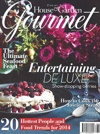 Conde Nast House Garden Gourmet Summer 2014 Perfect hideaways Cover