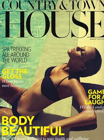 Country Town House August 2013 Perfect Hideaways Cover