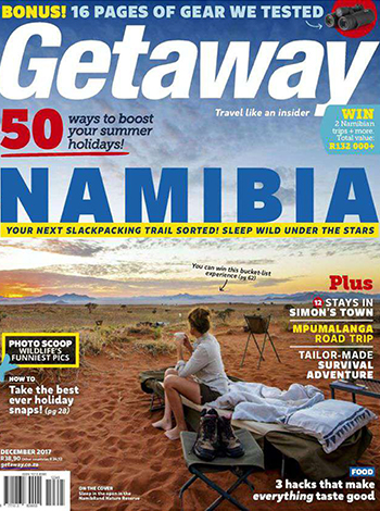 Getaway December 2017 Rocamar cover