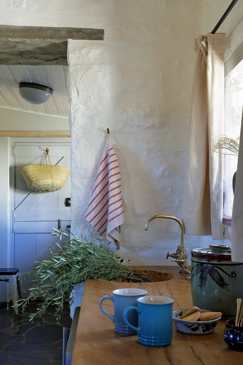 De Kruis kitchen still life. Perfect Hideaways, De Kruis, Tankwa Karoo, Northern Cape, South Africa. Photo: Henrique Wilding