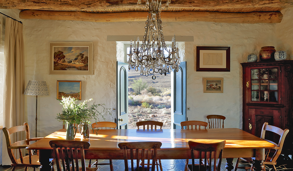 De Kruis farmhouse kitchen. Perfect Hideaways, De Kruis, Tankwa Karoo, Northern Cape, South Africa. Photo: Henrique Wilding