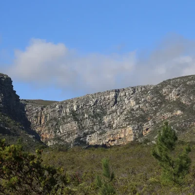 De Hoop nature reserve mountain range.